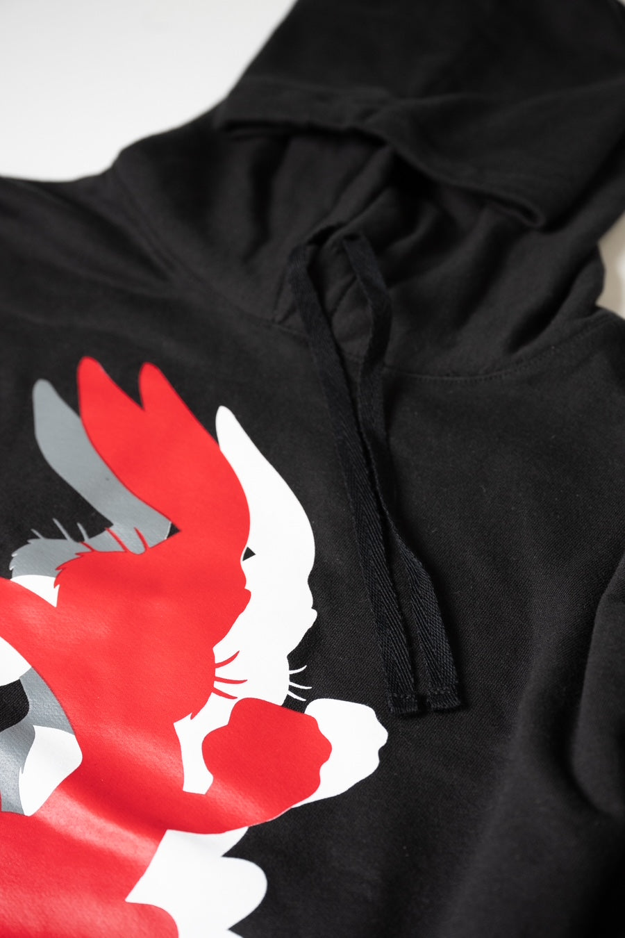 Bugs Abstract Portrait Hoodie "Black"