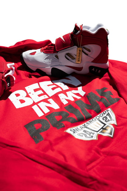 Been In My Prime Hoodie "Red"
