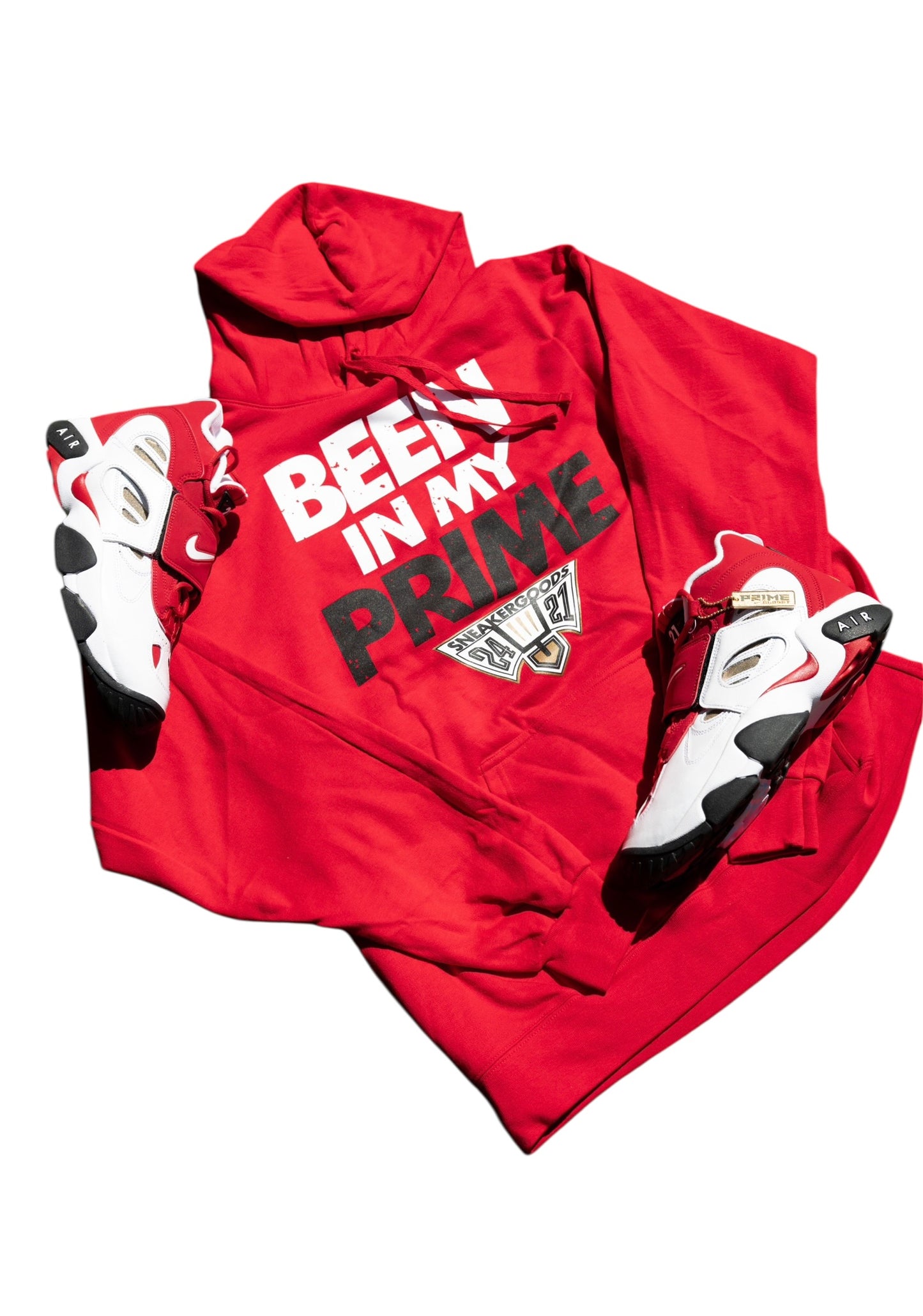 Been In My Prime Hoodie "Red"