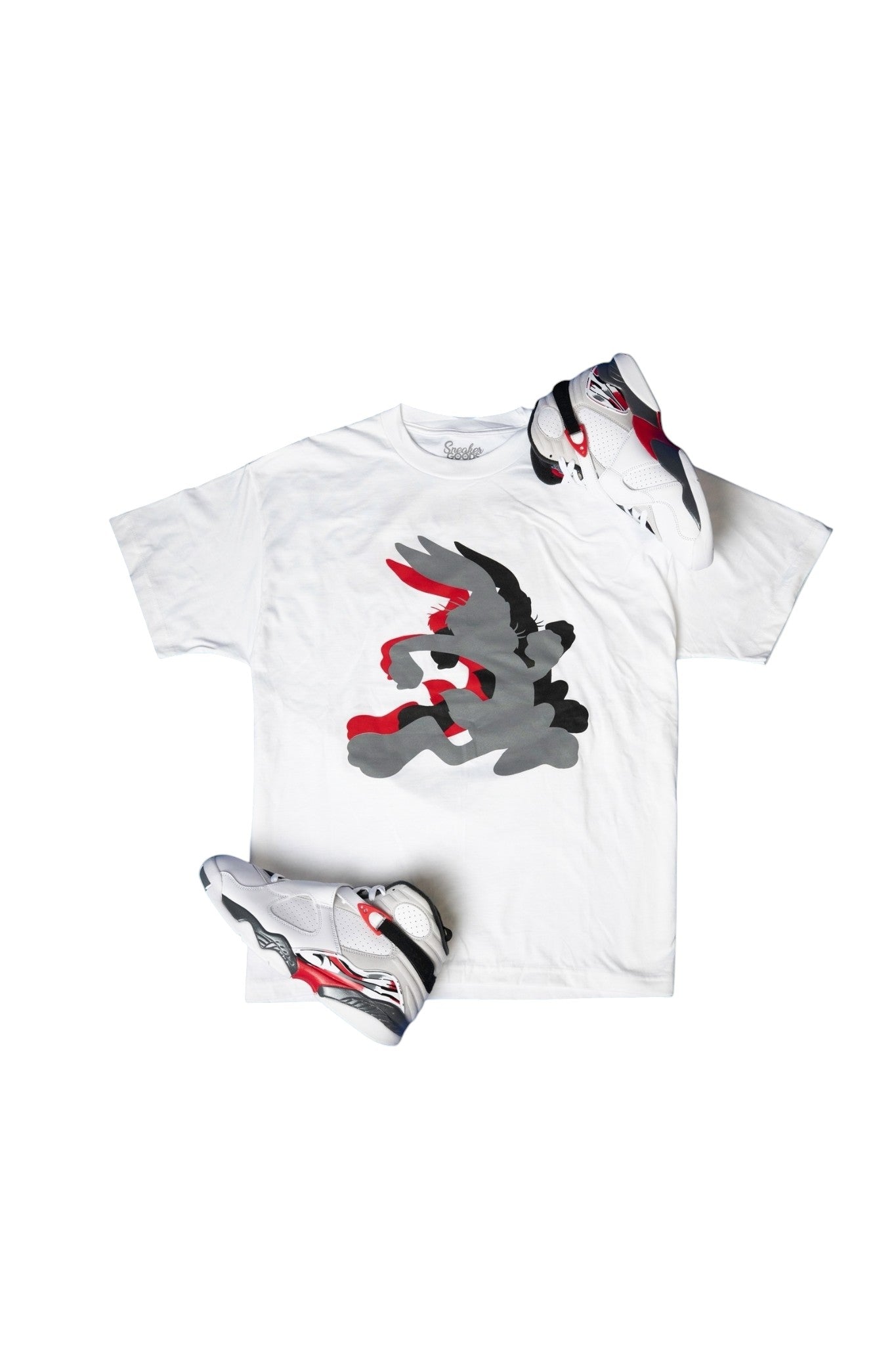 Bugs Abstract Portrait Tee "White"