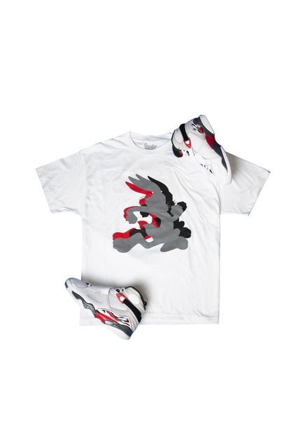 Bugs Abstract Portrait Tee "White"