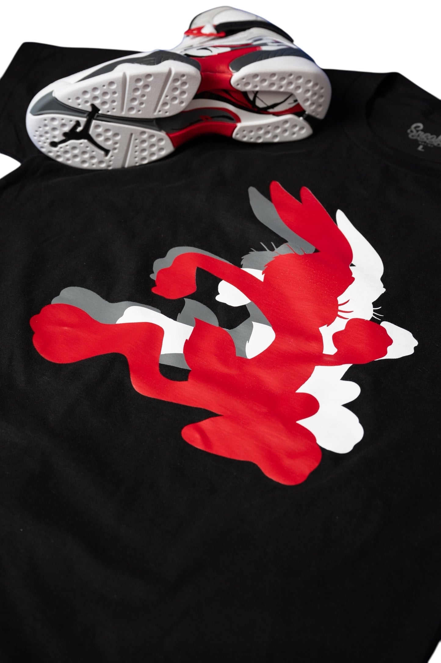 Bugs Abstract Portrait Tee "Black"